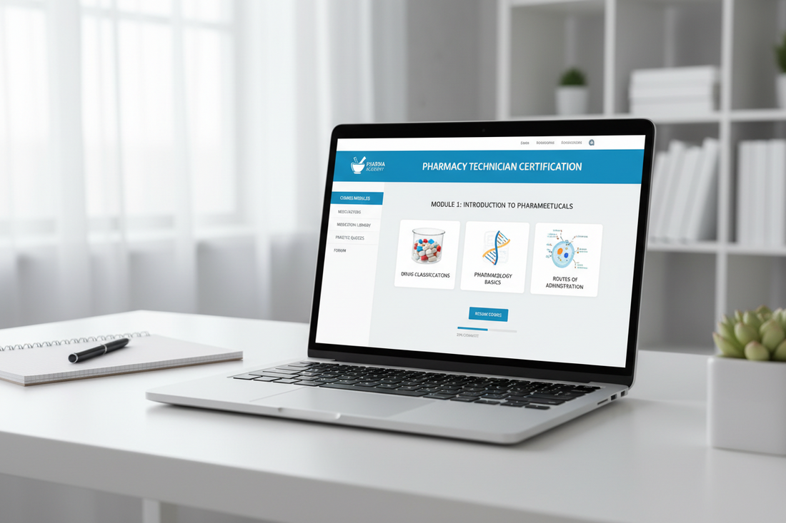 Online pharmacy technician certification course