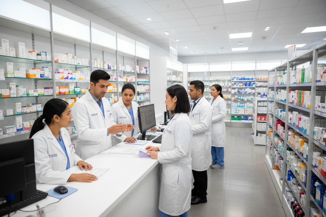 Pharmacy technician career in healthcare 