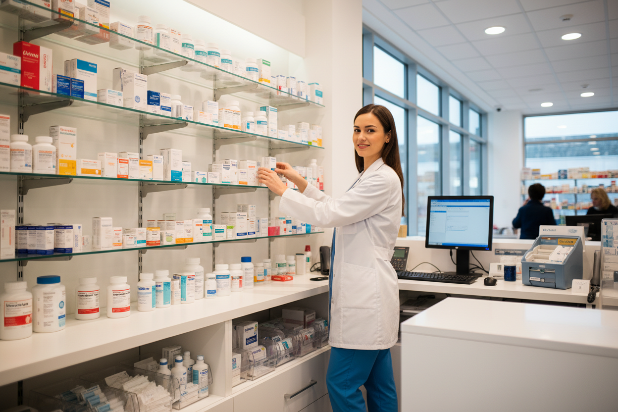 pharmacy technician job duties in pharmacy setting