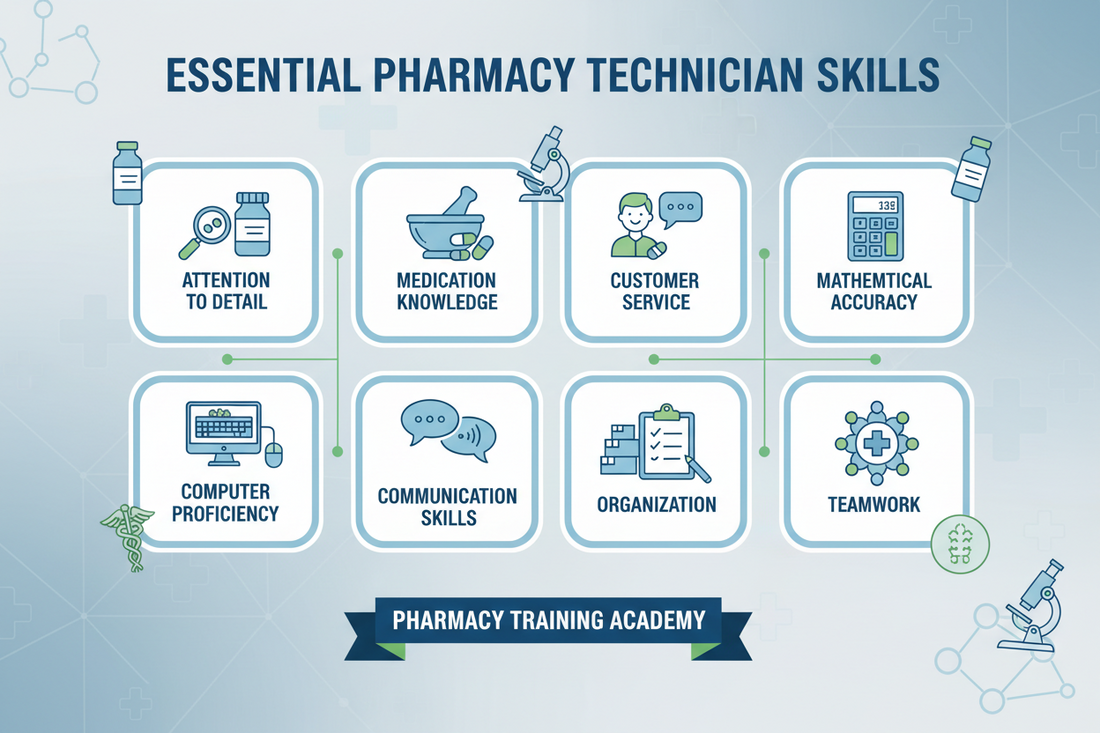 Pharmacy Technician skills needed for the job