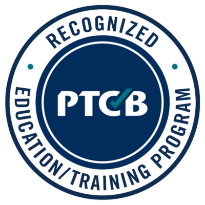 PTCB-Recognized Education/Training Program logo