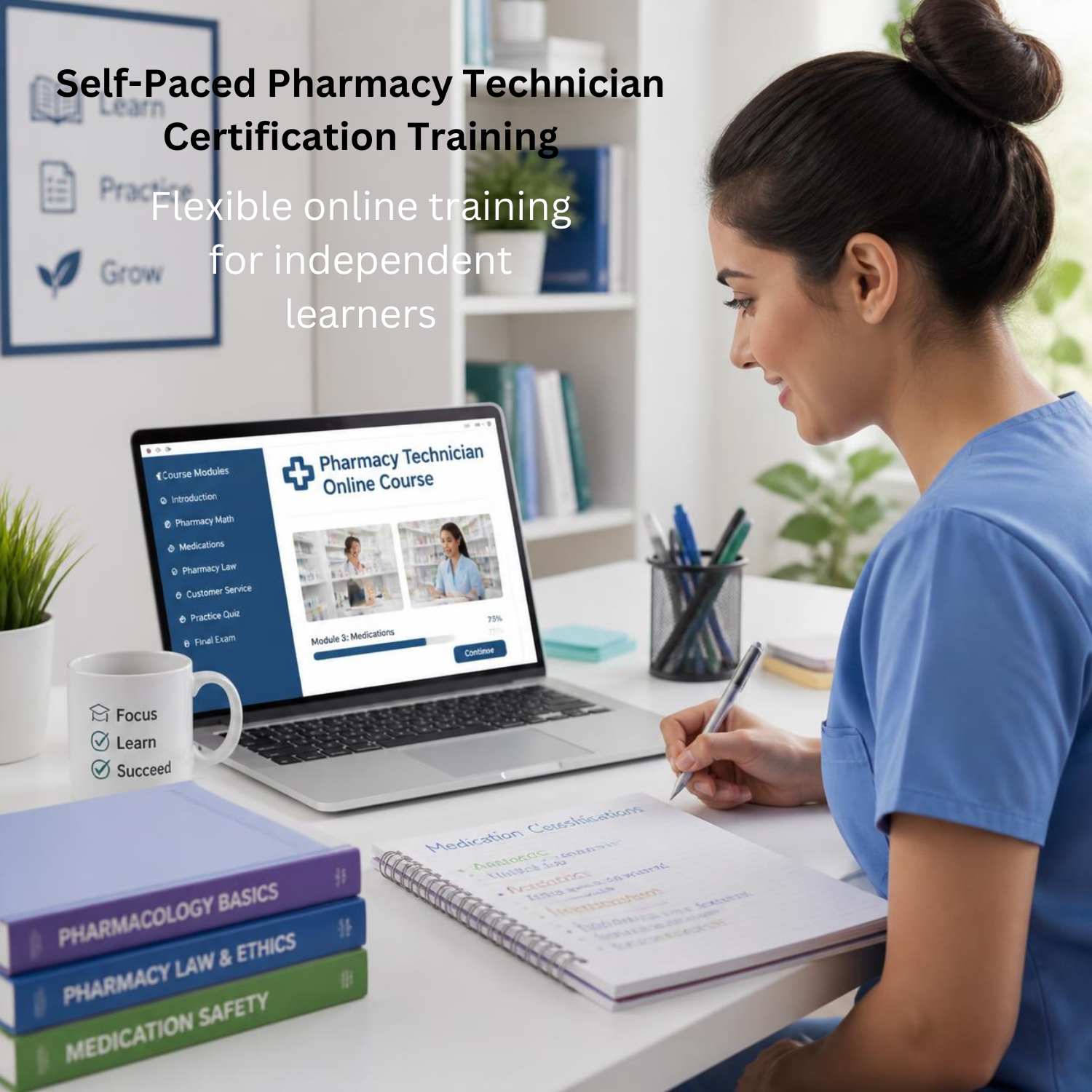 Self-Paced Pharmacy Technician Certification Training